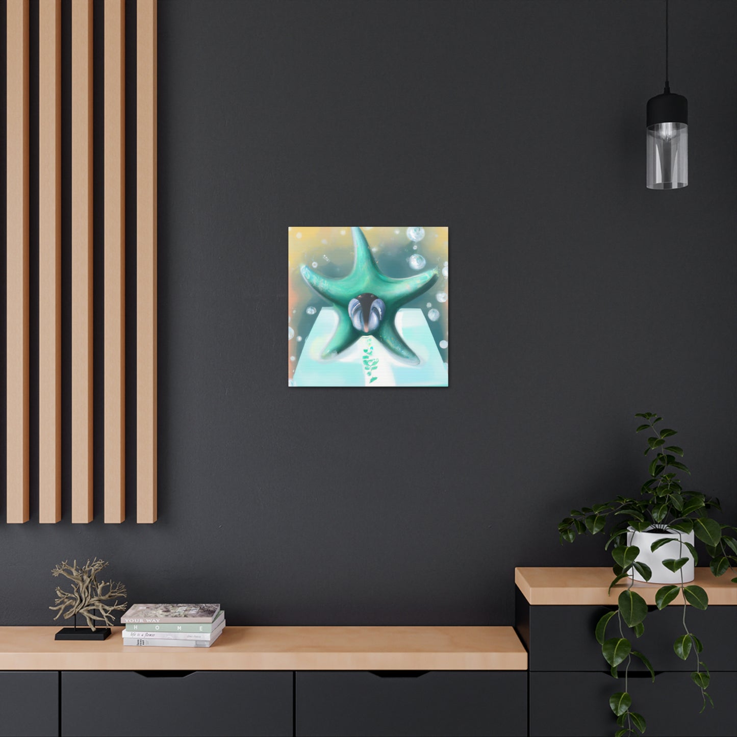 "Starfish Amongst Glamour" - Canvas