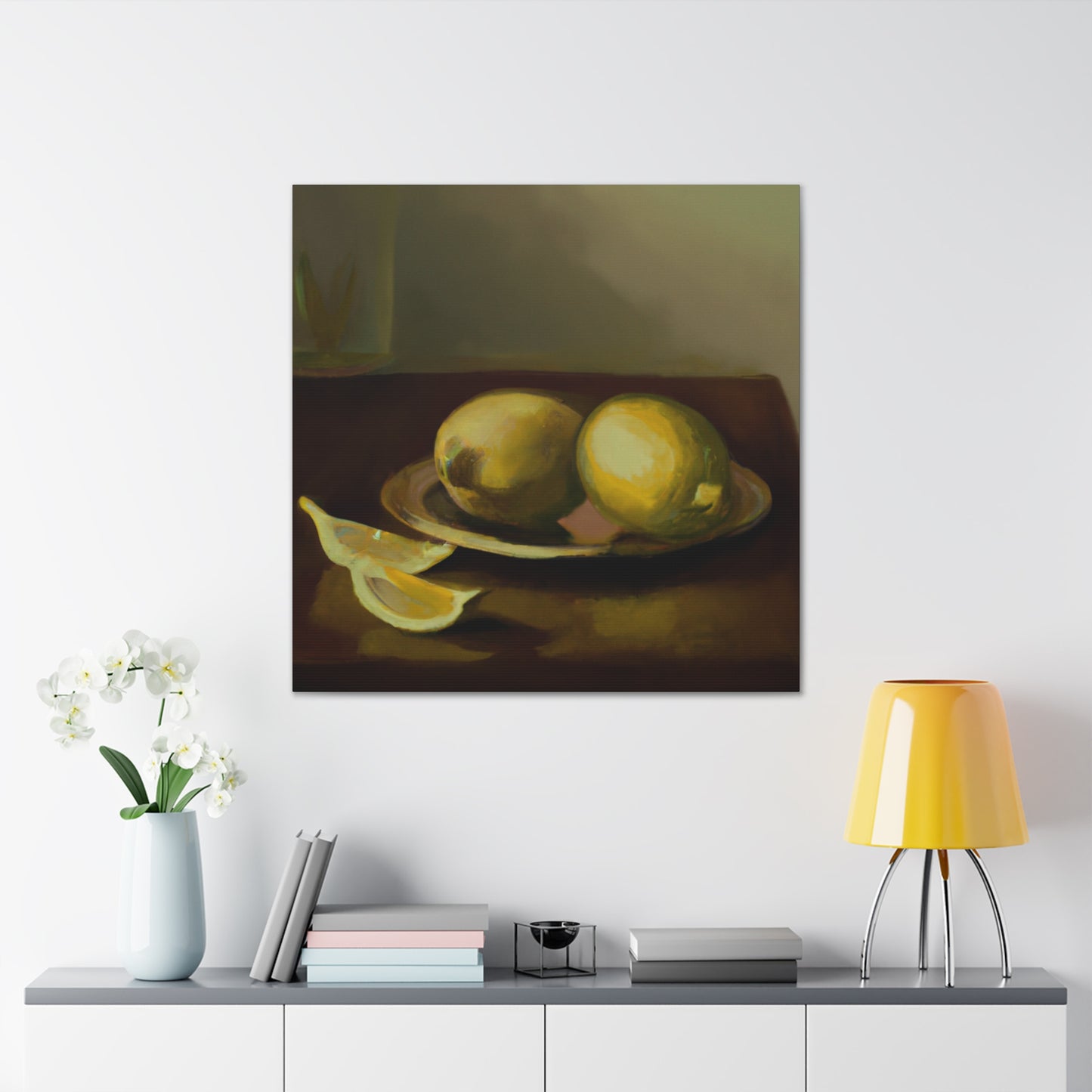 Lemon's Neoclassic Splendor - Canvas