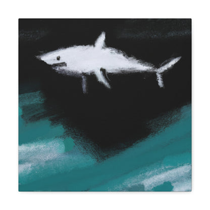 "Shark in the Streets" - Canvas