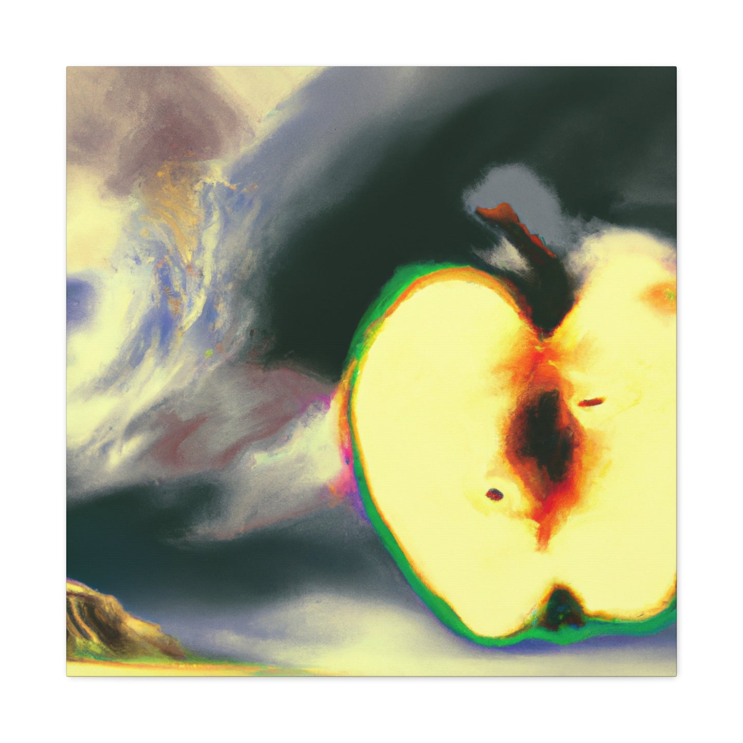 Apple of Abstraction - Canvas