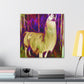 Llama Majestic Splendor - Canvas