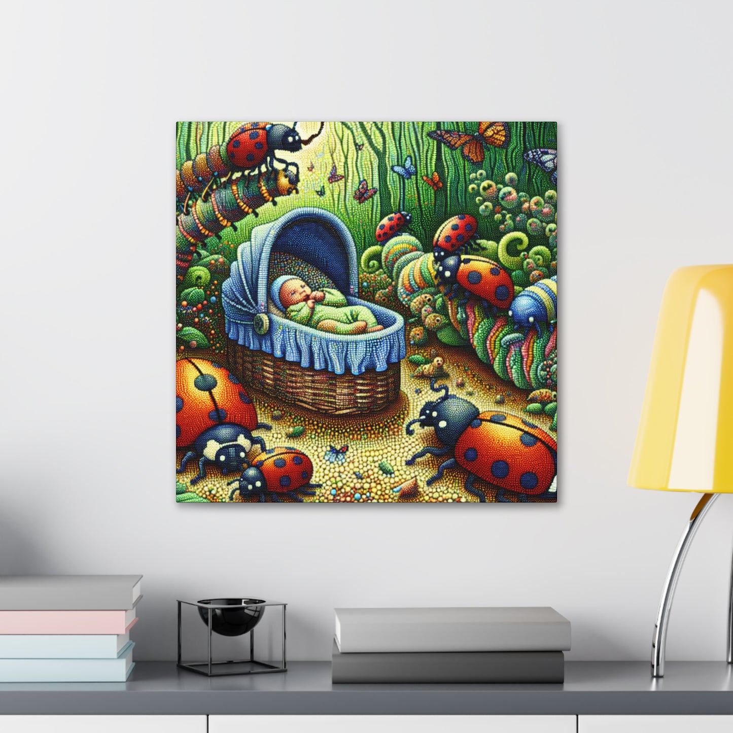 "Enchanted Garden Harmony" - Canvas