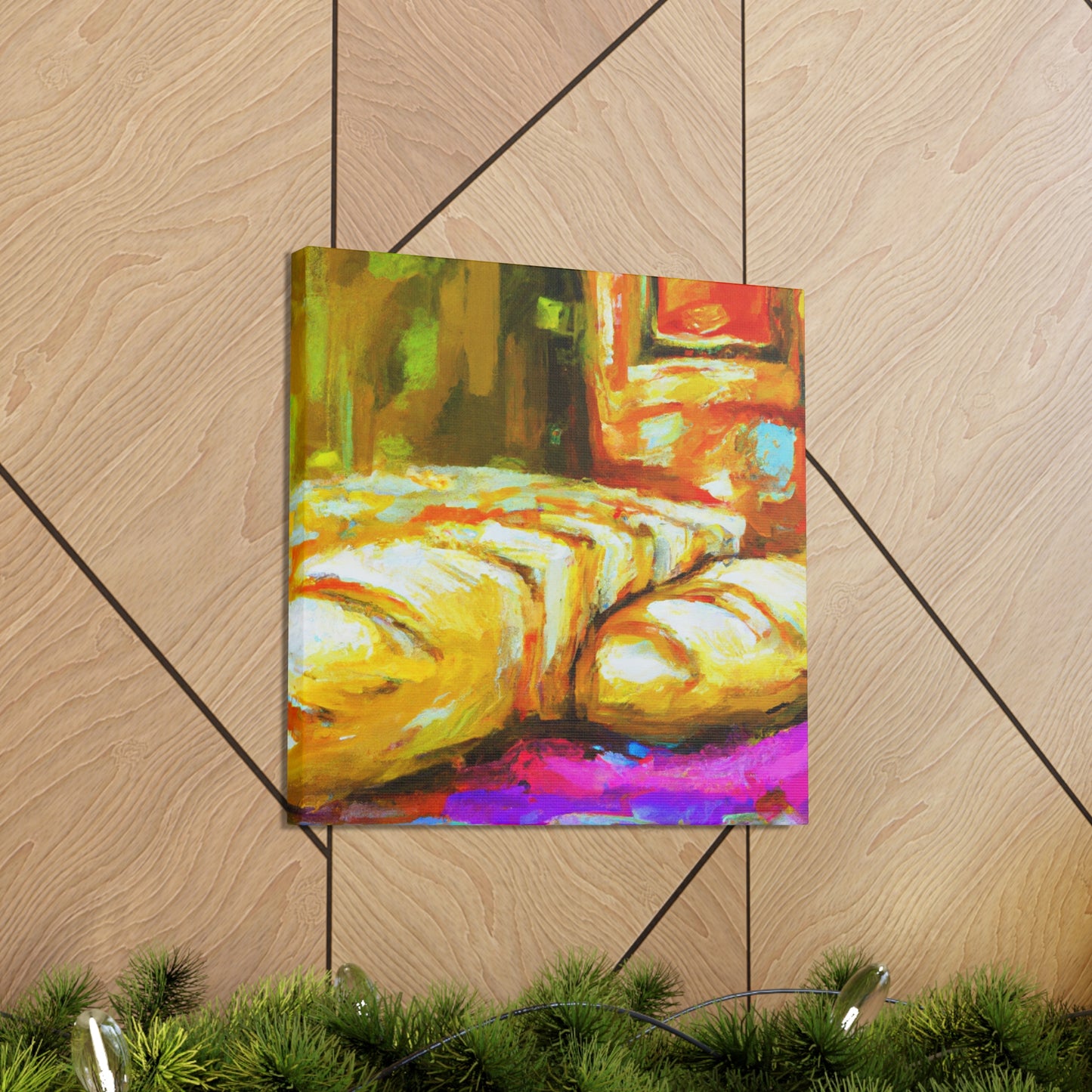 "Bread of Fauvism Wind" - Canvas