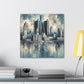 "Resplendent Detroit Reverie" - Canvas