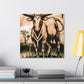 "Texas Longhorns Majestic Majesty" - Canvas