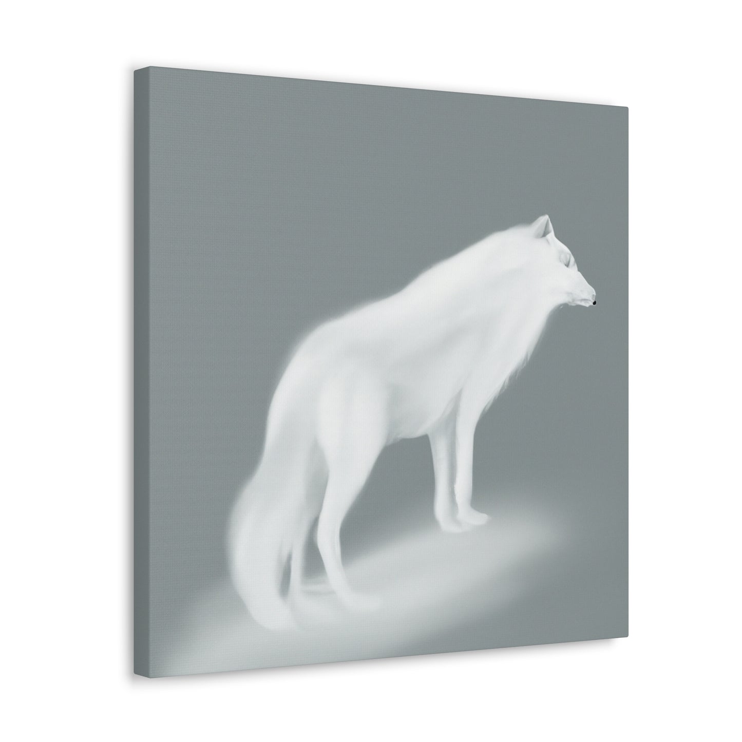 Arctic Wolf Splendor - Canvas