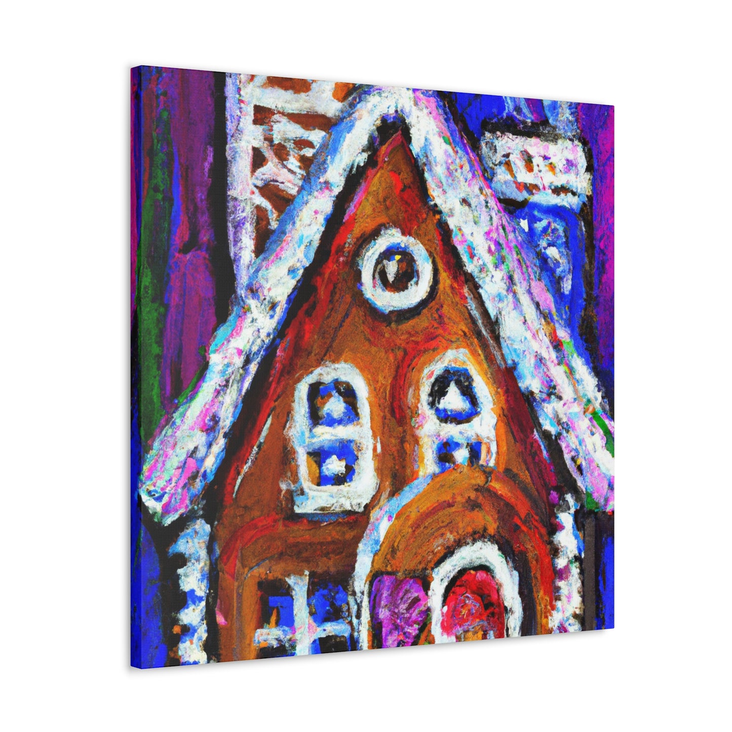 Gingerbread Dream Home - Canvas