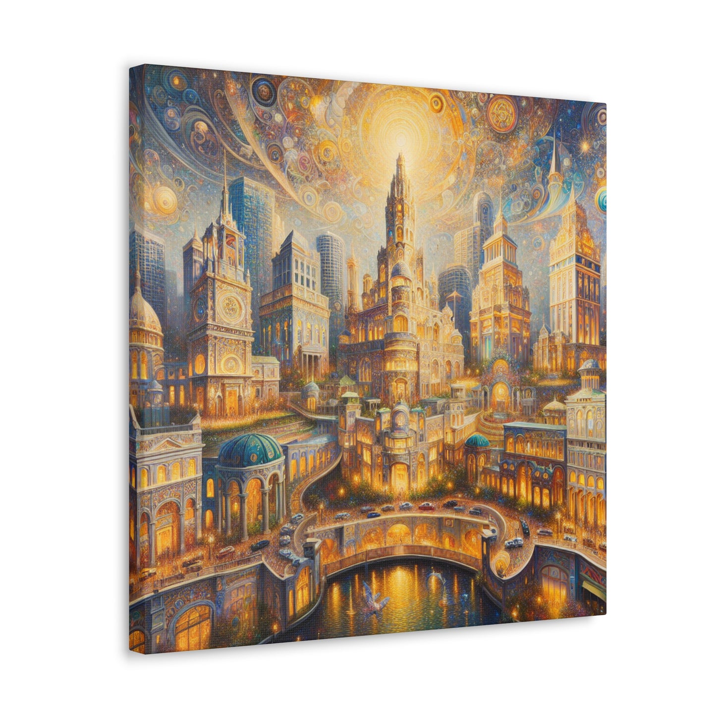 "City of Sunshine Splendor" - Canvas