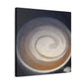 "Brewed Art: Cappuccino" - Canvas