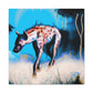 Hyena in Wonderland. - Canvas