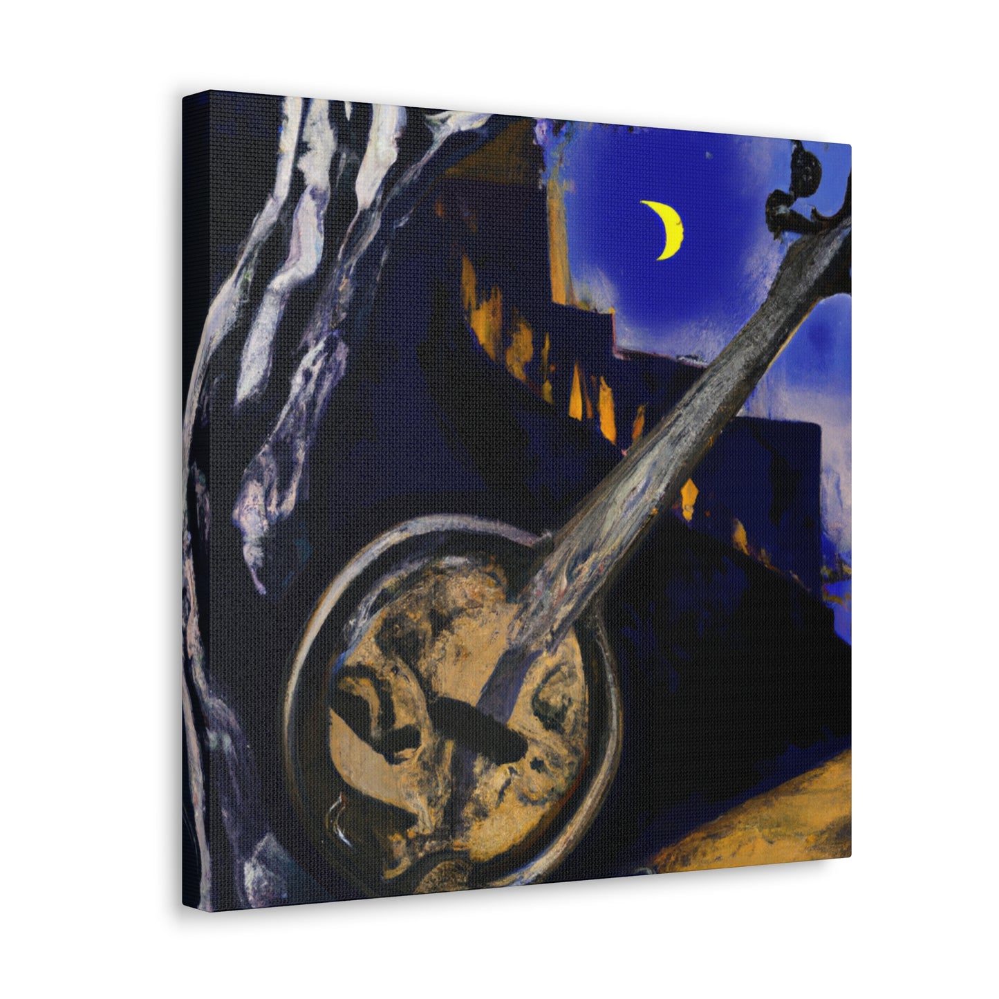 Banjo in the Streets - Canvas