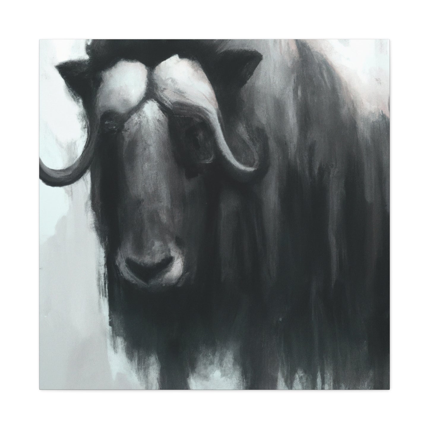 Musk Ox Triumphant - Canvas