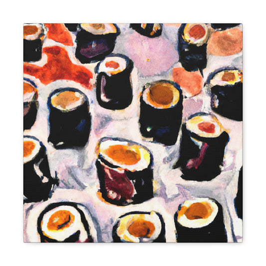 Sushi in Abstract Form - Canvas