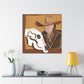 Cow Skull Reflection - Canvas