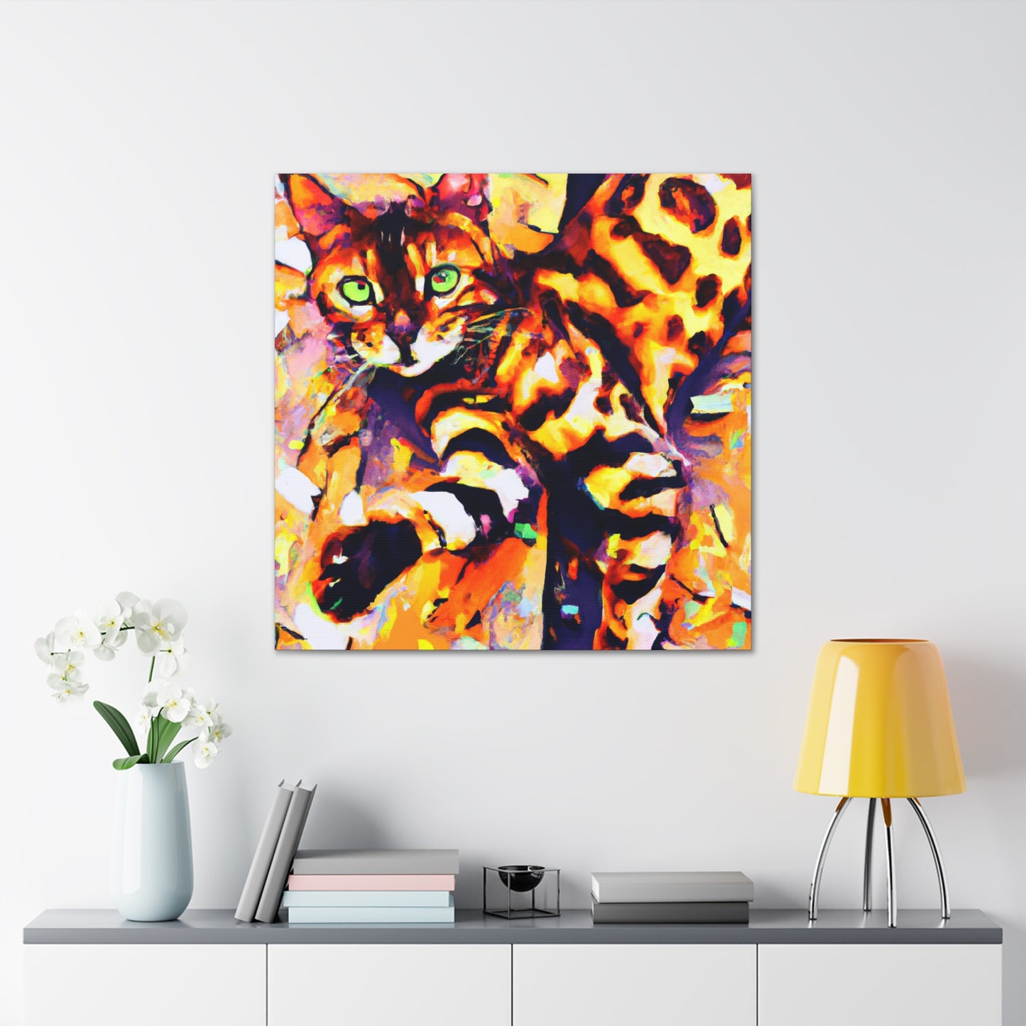 Bengal in Brilliance - Canvas