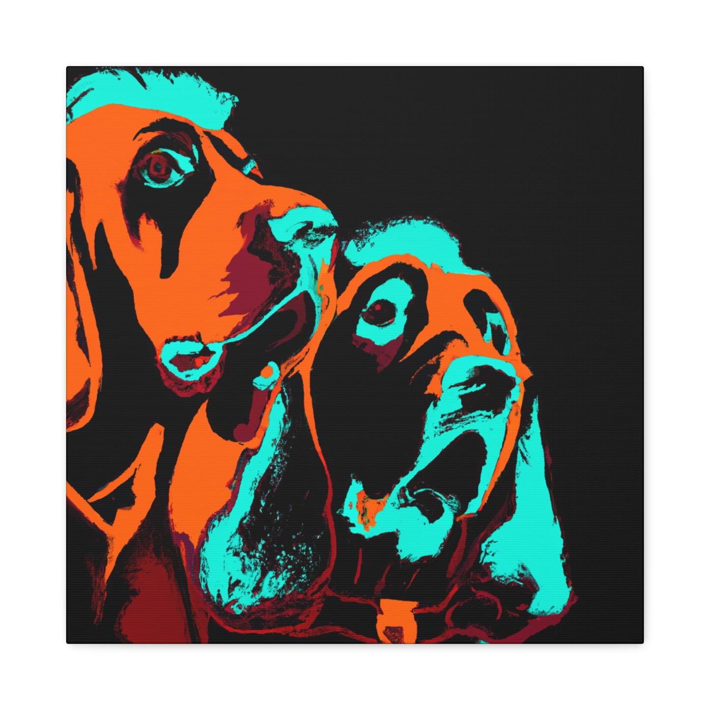 "Irish Setter Portrait 1925" - Canvas