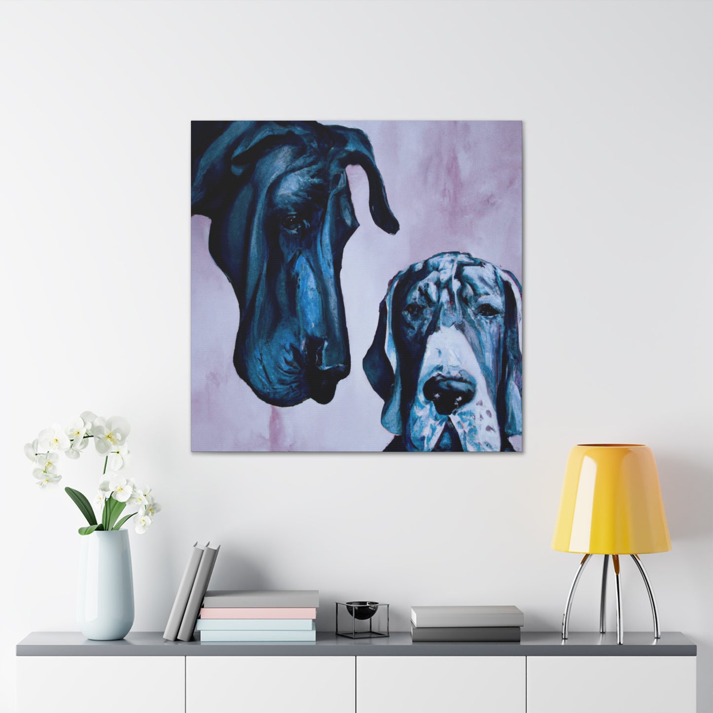 "Dog of Majestic Grace" - Canvas