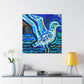 Seagulls on the Shore - Canvas