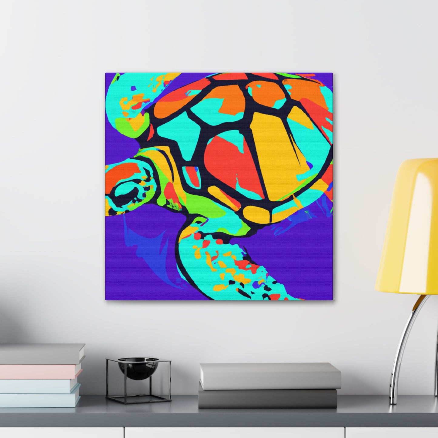 Sea Turtle Pop Brilliance - Canvas