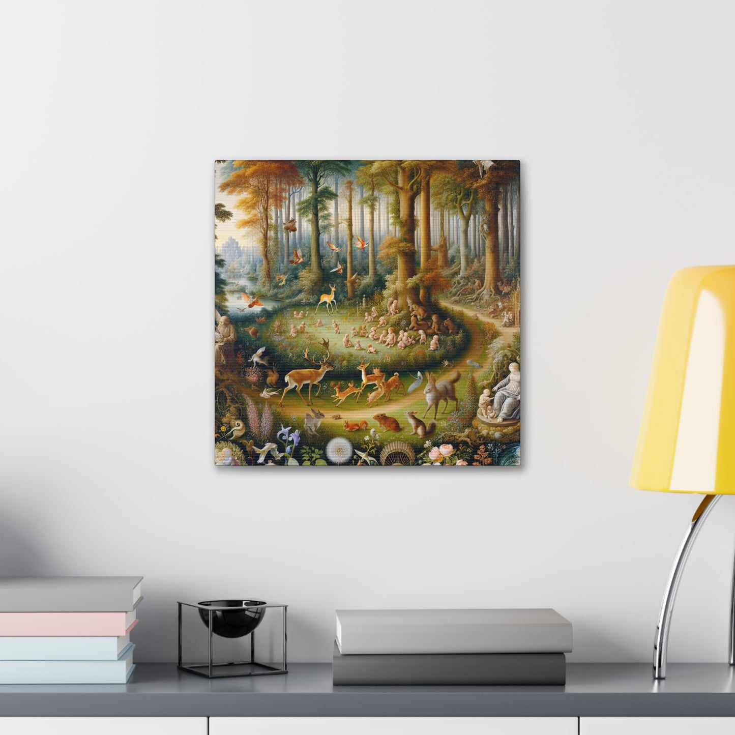 Enchanted Woodland Symphony - Canvas