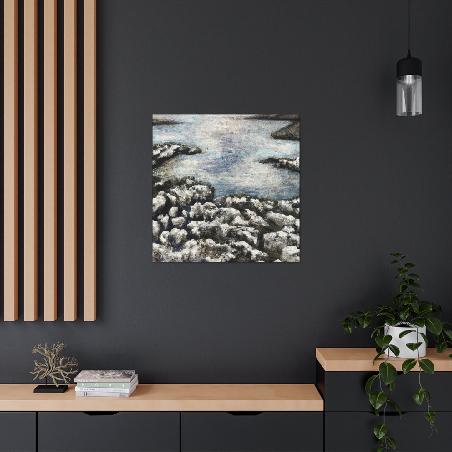 Arctic Tundra Sunset - Canvas