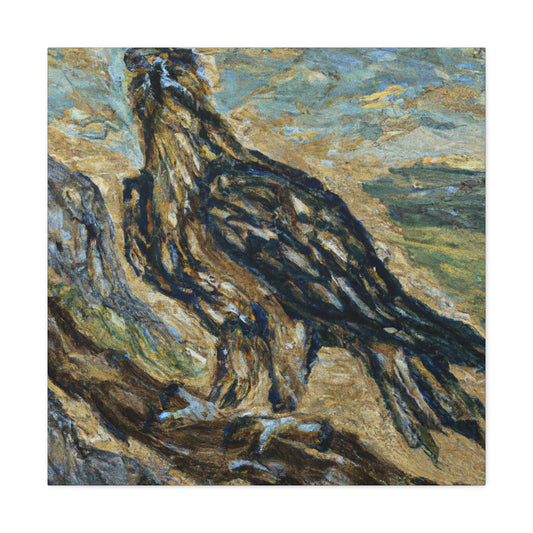 Golden Eagle Triumphant - Canvas