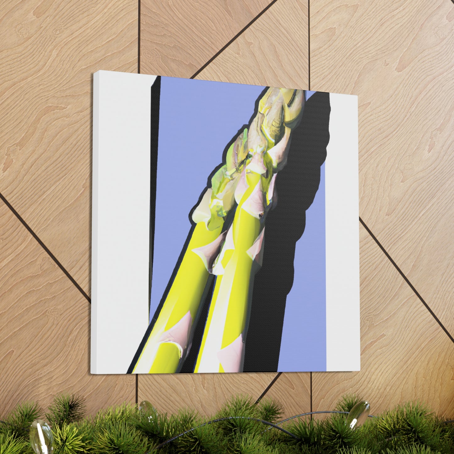 "Asparagus Minimalism" - Canvas