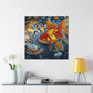 Goldfish in Dreamscape - Canvas