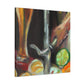 "Bar Taps Impressionisticly" - Canvas