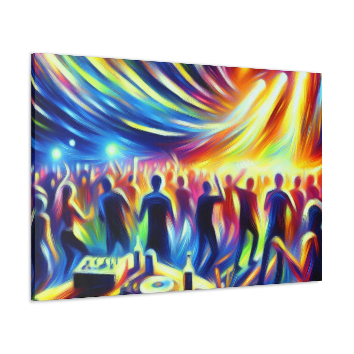 Euphoric Midnight Dance - Canvas