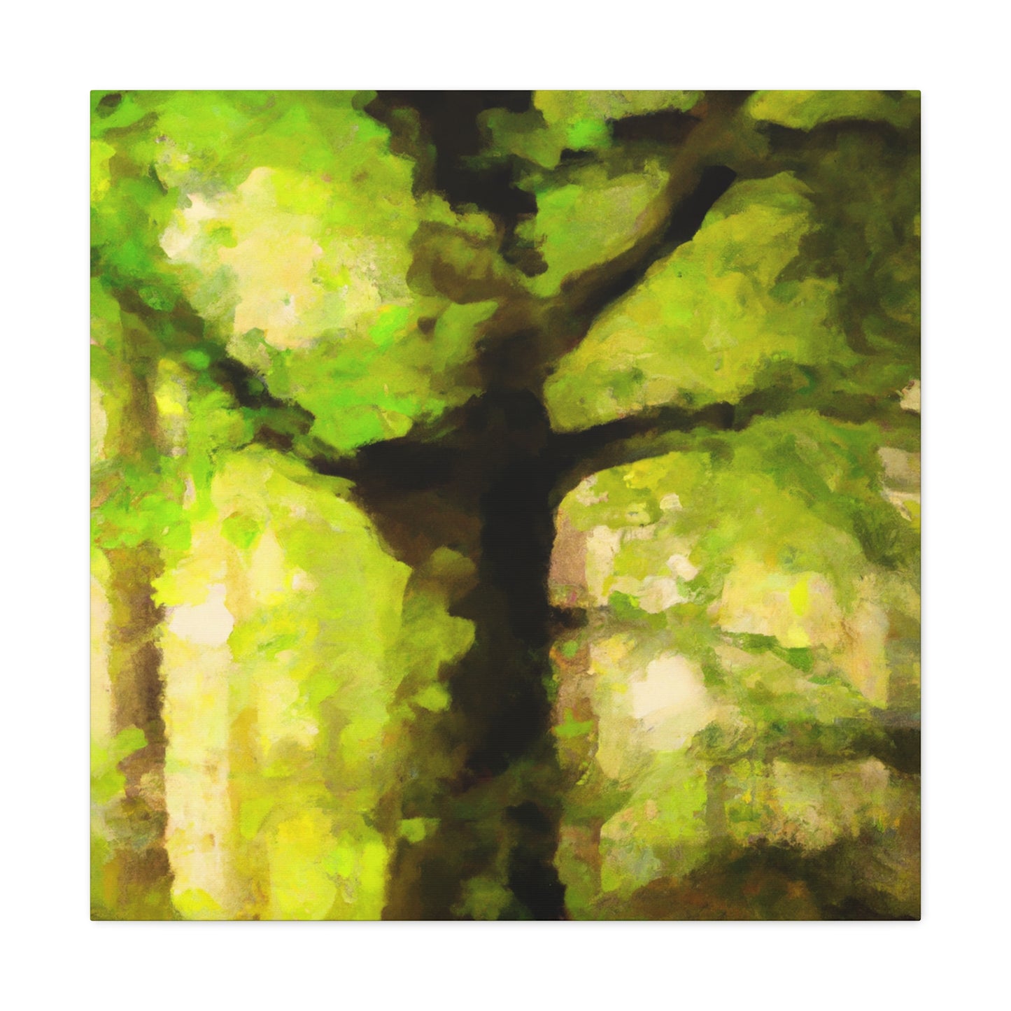 "Beech Tree, Serene Beauty" - Canvas