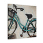 Cycling Through Tranquility - Canvas