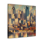 "Riverside Serenity: Cincinnati" - Canvas