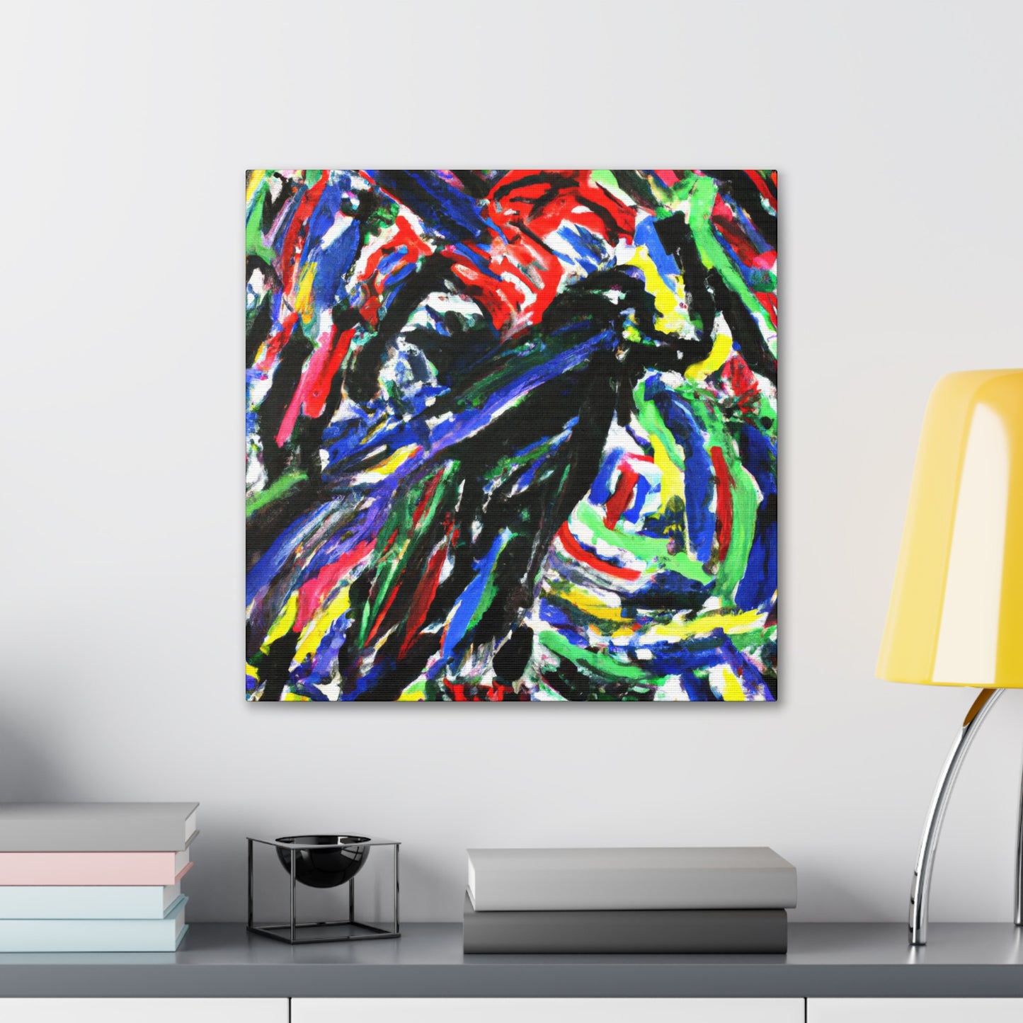 Soul's Frantic Motion - Canvas