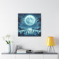 "Luminous Nocturnal Celebration" - Canvas