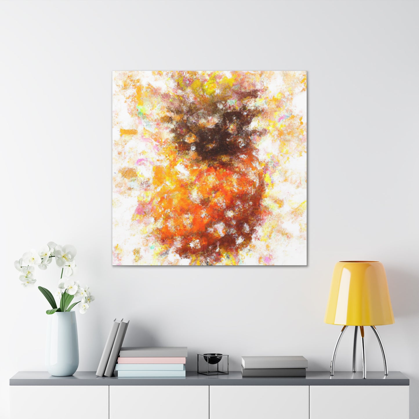 Pineapple Impressionism - Canvas