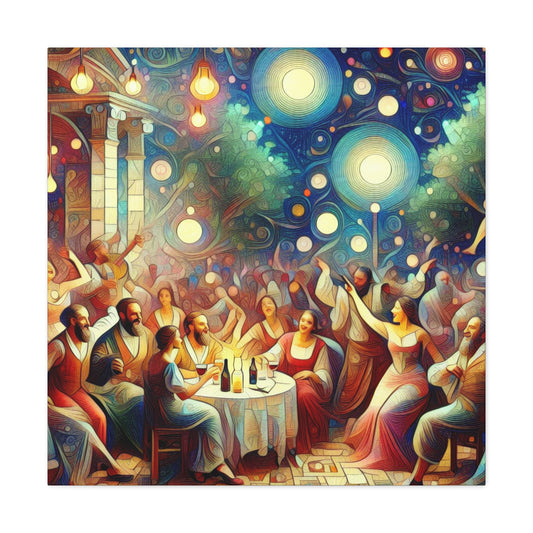 "The Harmonious Revelry" - Canvas