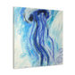 Jellyfish Vibrant Hues - Canvas