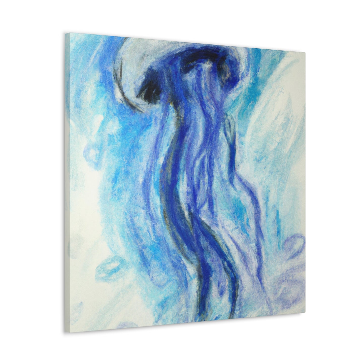 Jellyfish Vibrant Hues - Canvas