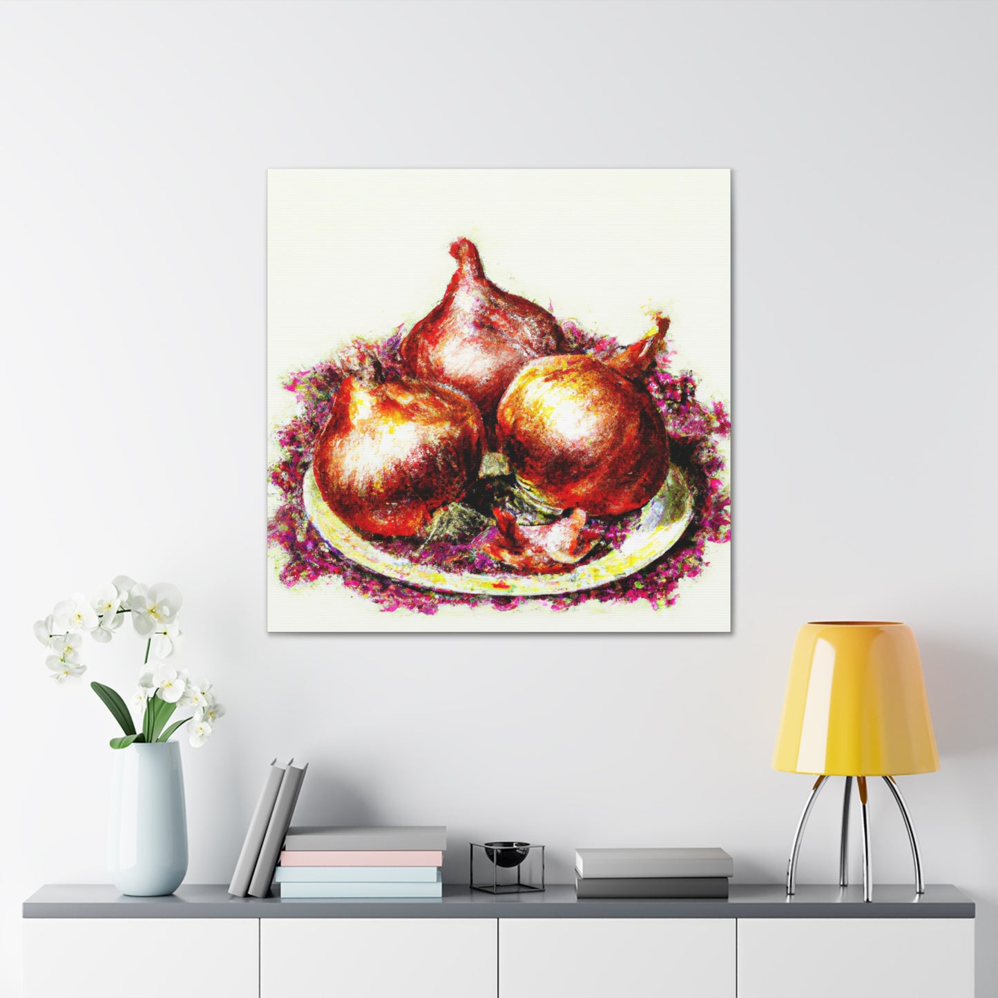 Onion in Rococo Style - Canvas