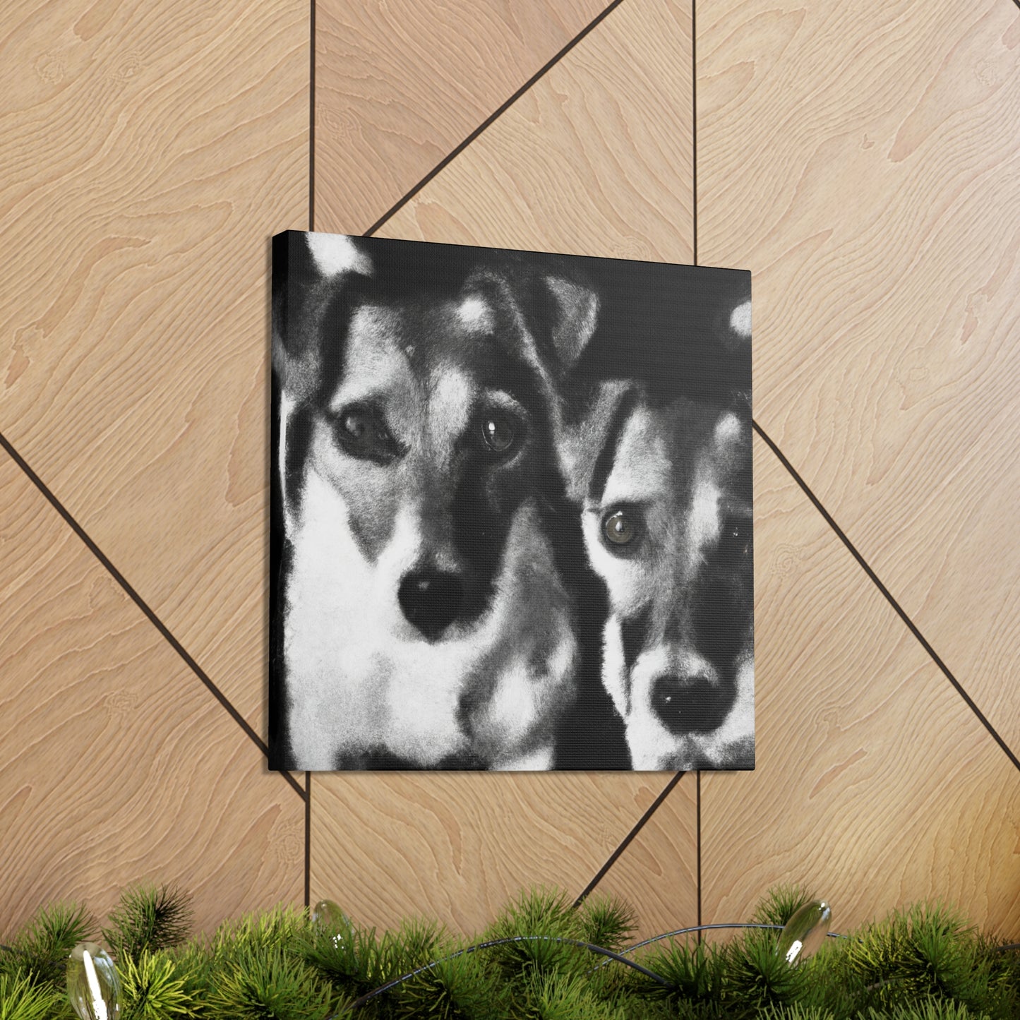 "Jack Russell Impressionism" - Canvas