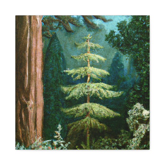 "The Majesty of Redwoods" - Canvas