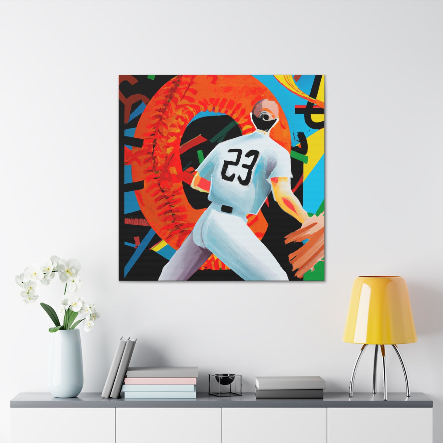 Catching Baseball Dreams - Canvas