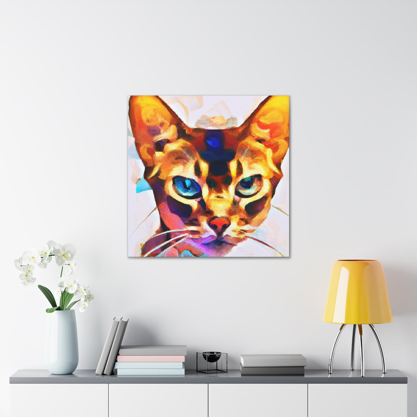 Abyssinian Beauty Rising - Canvas