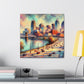 "Charming Cincinnati Delight" - Canvas