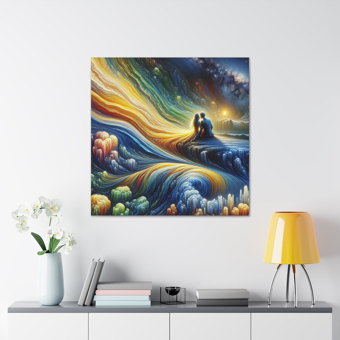 "Intimate Aurora" - Canvas