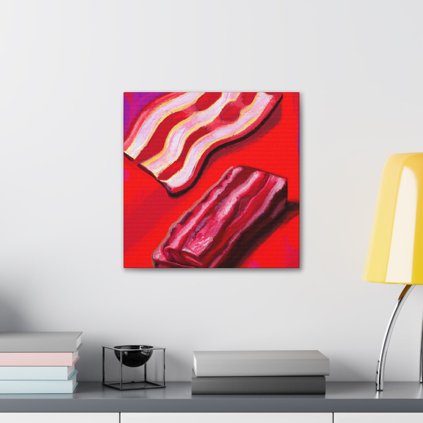 "Bacon at Sunrise HRSM" - Canvas