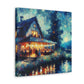 Dreamy Festive Gathering - Canvas