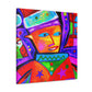 Elf in Fauvist Colors - Canvas