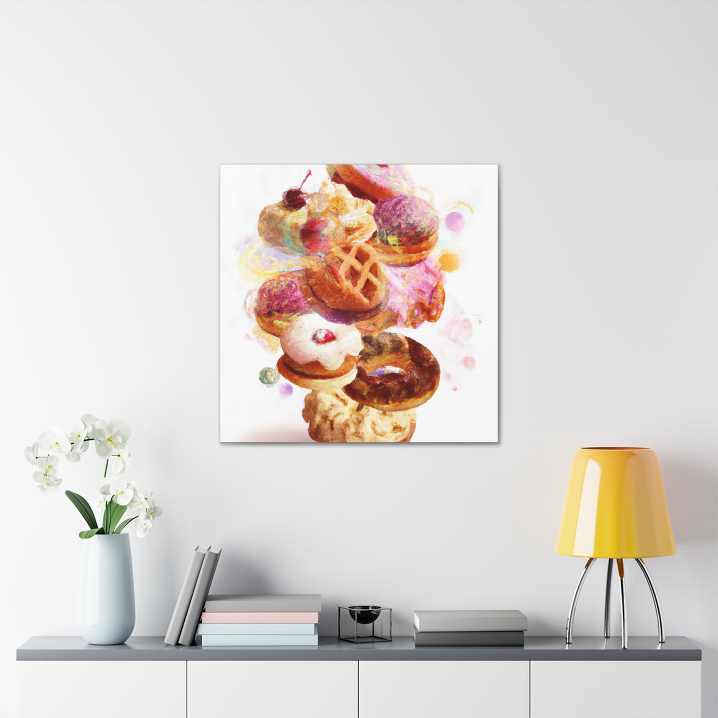 Sweet Pastry Palette - Canvas